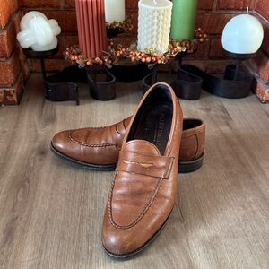 Allen Edmonds Nomad Brown Leather Loafers: lightform™ insoles